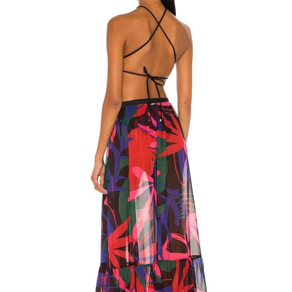 PatBO Rio Halter Beach Dress - Size S - - Picture 6 of 9